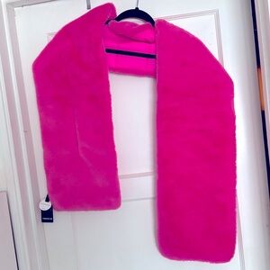 Torrid pink reversible scarf